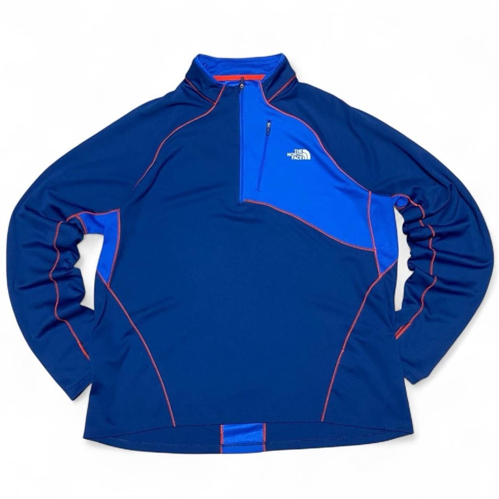 Y2K the North face blue light base layer